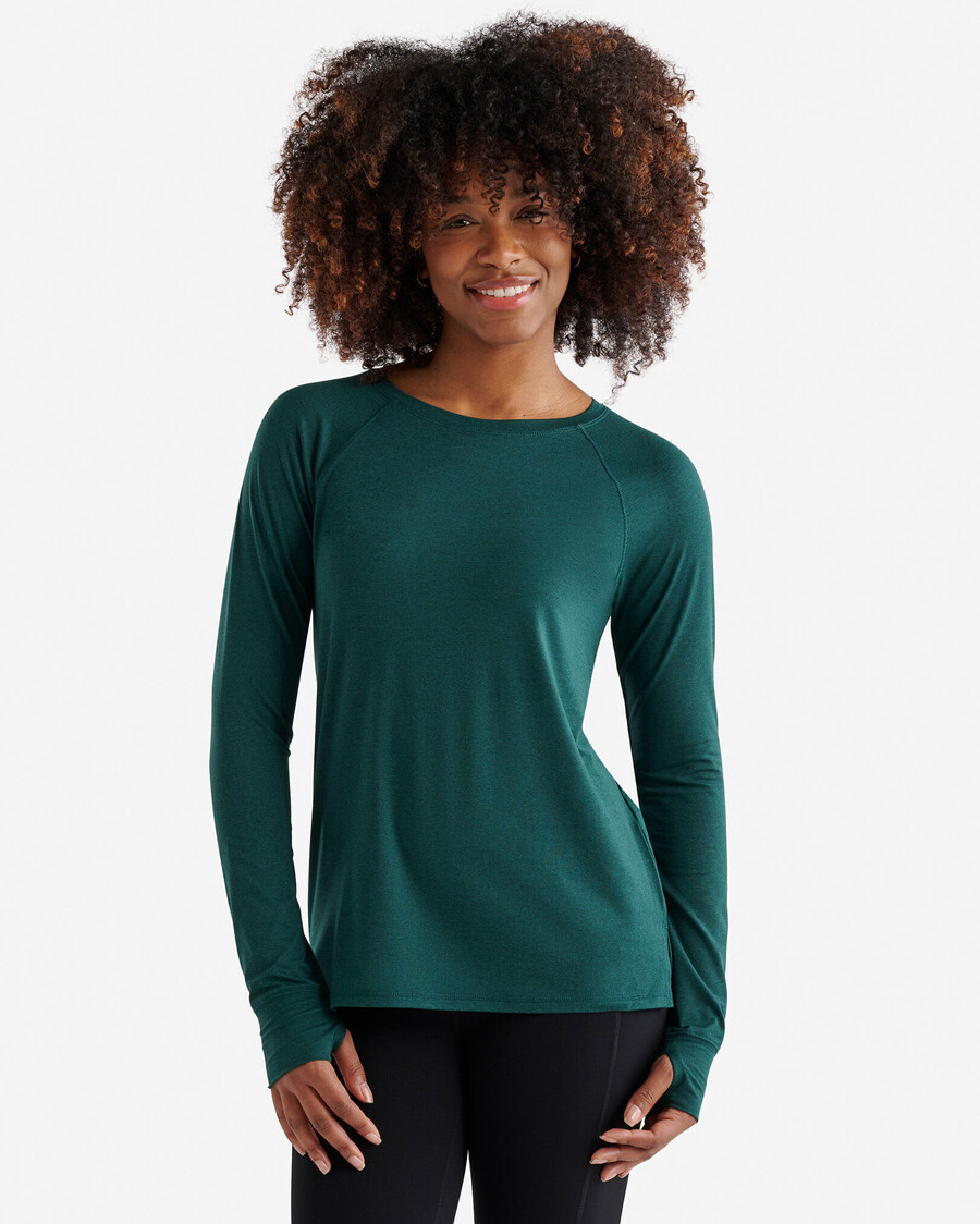 renew knit top de manga larga 2.0