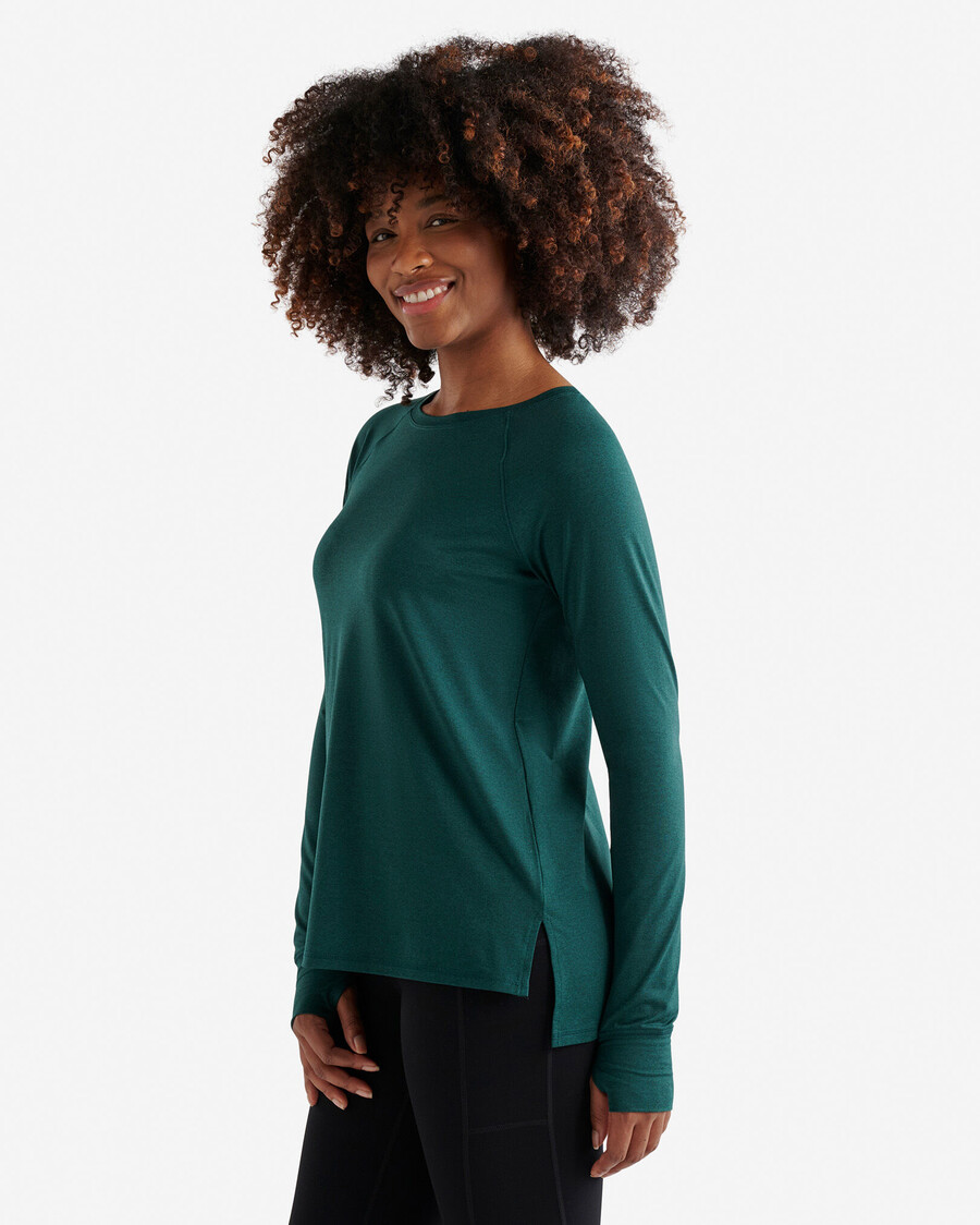 renew knit top de manga larga 2.0
