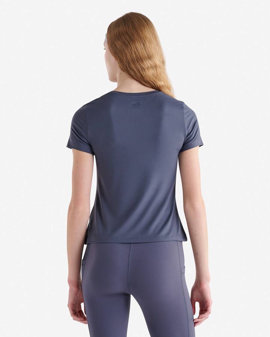 camiseta de manga corta renew knit