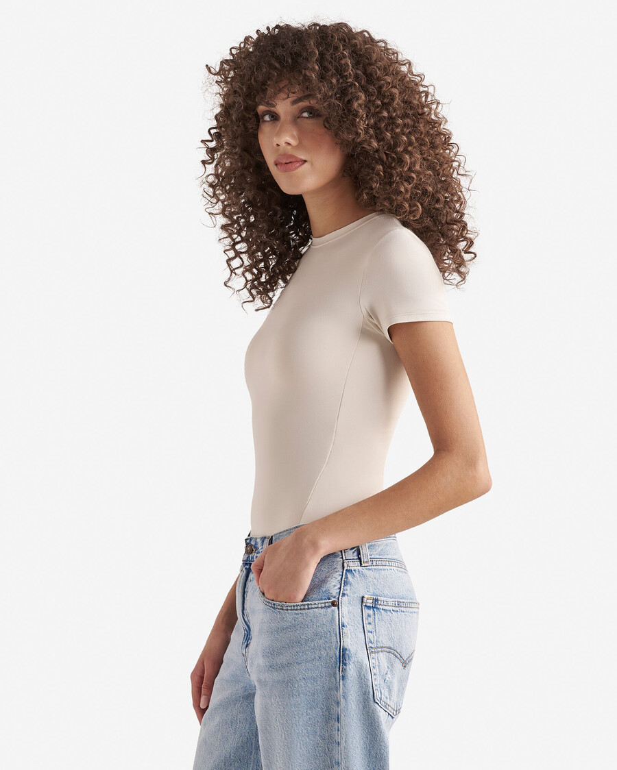 body de camiseta de punto renew