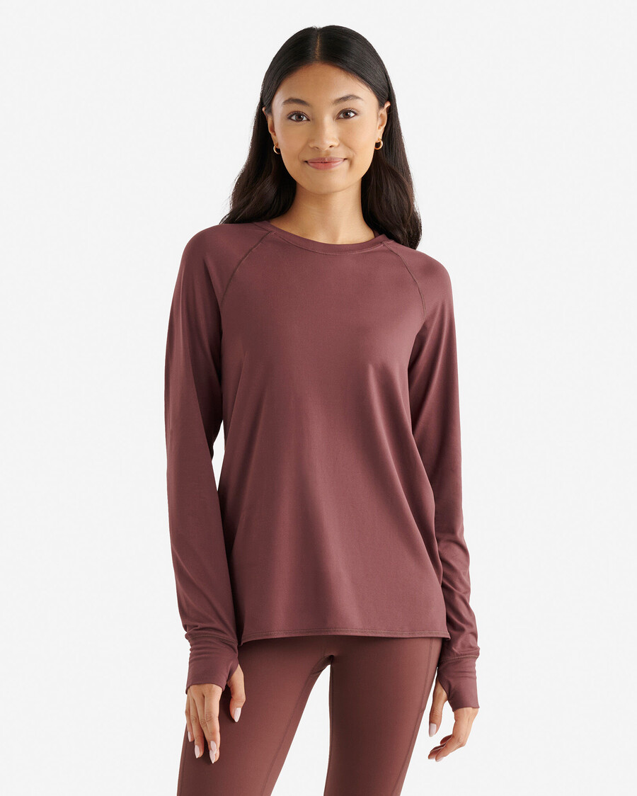 renew knit top de manga larga 2.0