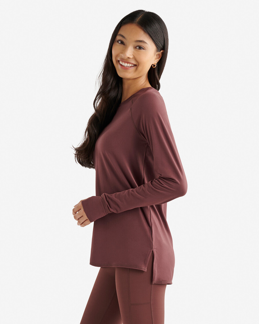 renew knit top de manga larga 2.0