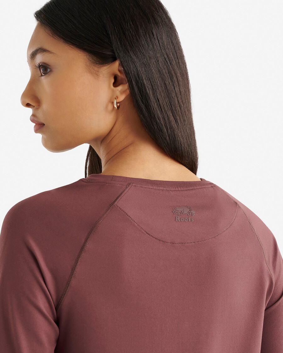 renew knit top de manga larga 2.0