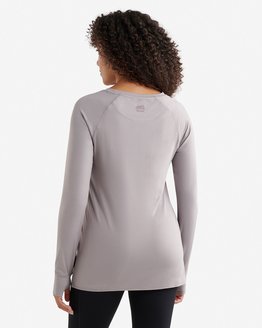 renew knit top de manga larga 2.0