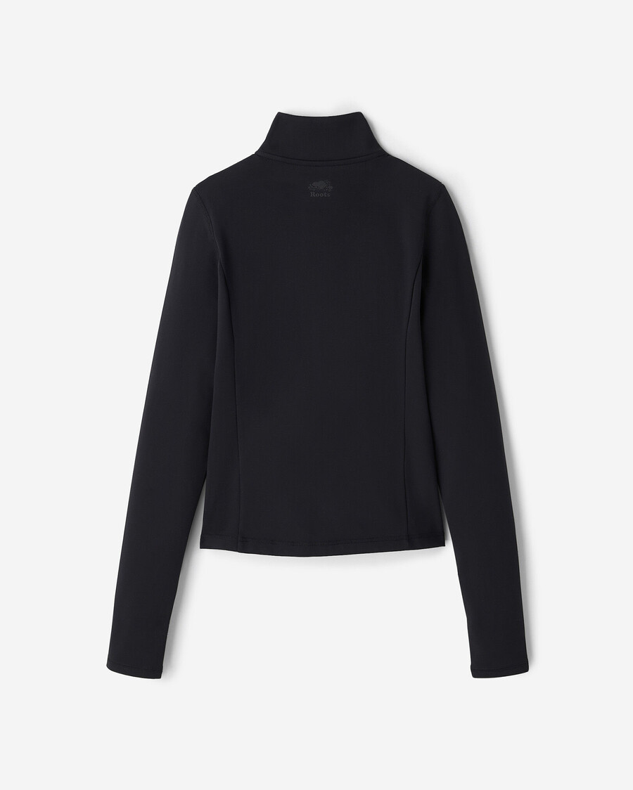 chaqueta activa cálida con cremallera completa