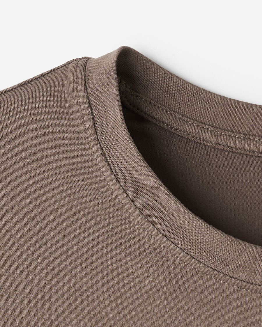 renew knit top de manga larga