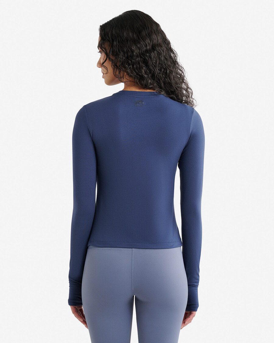 renew knit top de manga larga