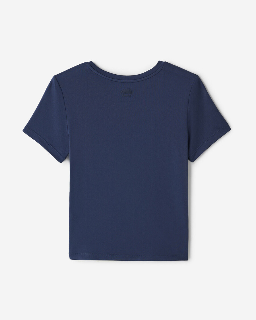 camiseta de manga corta renew knit