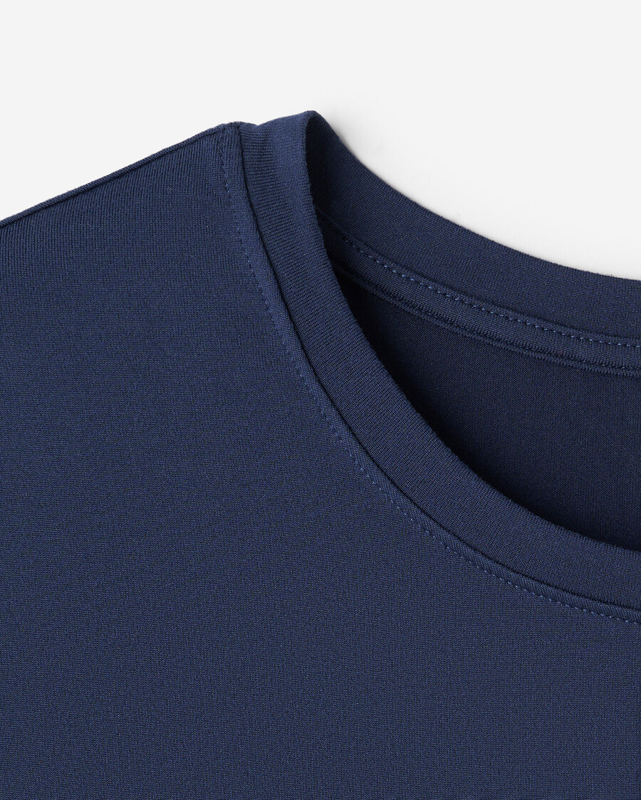 camiseta de manga corta renew knit
