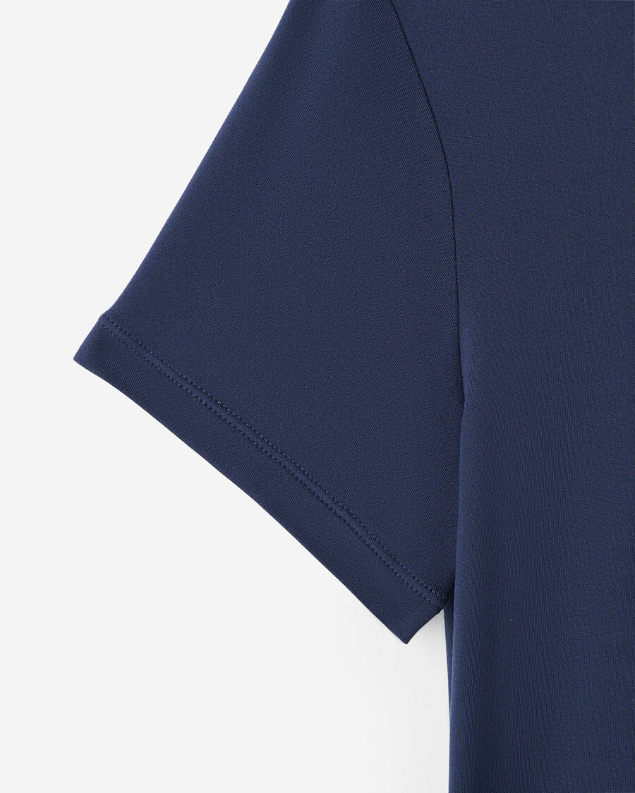 camiseta de manga corta renew knit