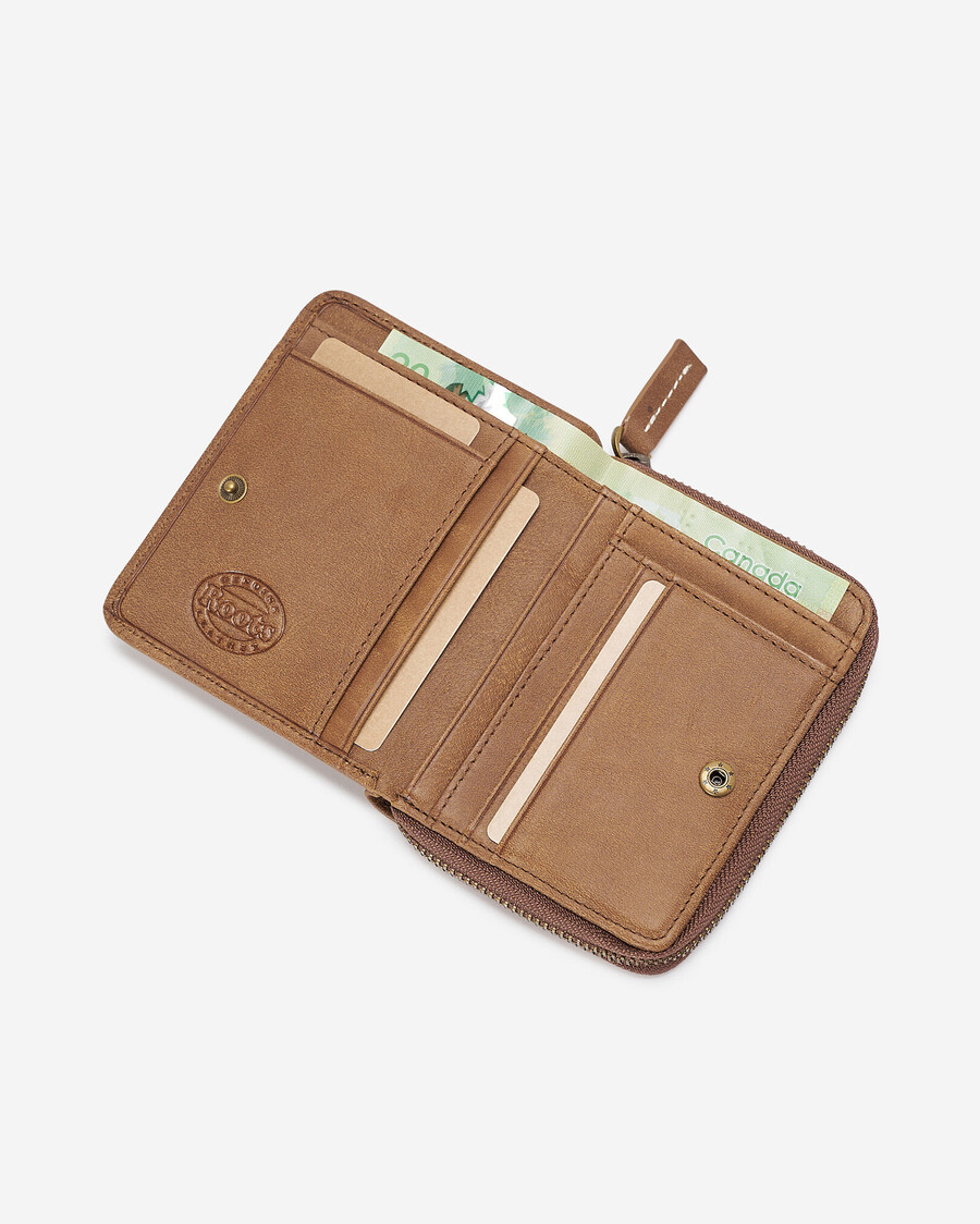 clutch pequeño con cremallera tribe