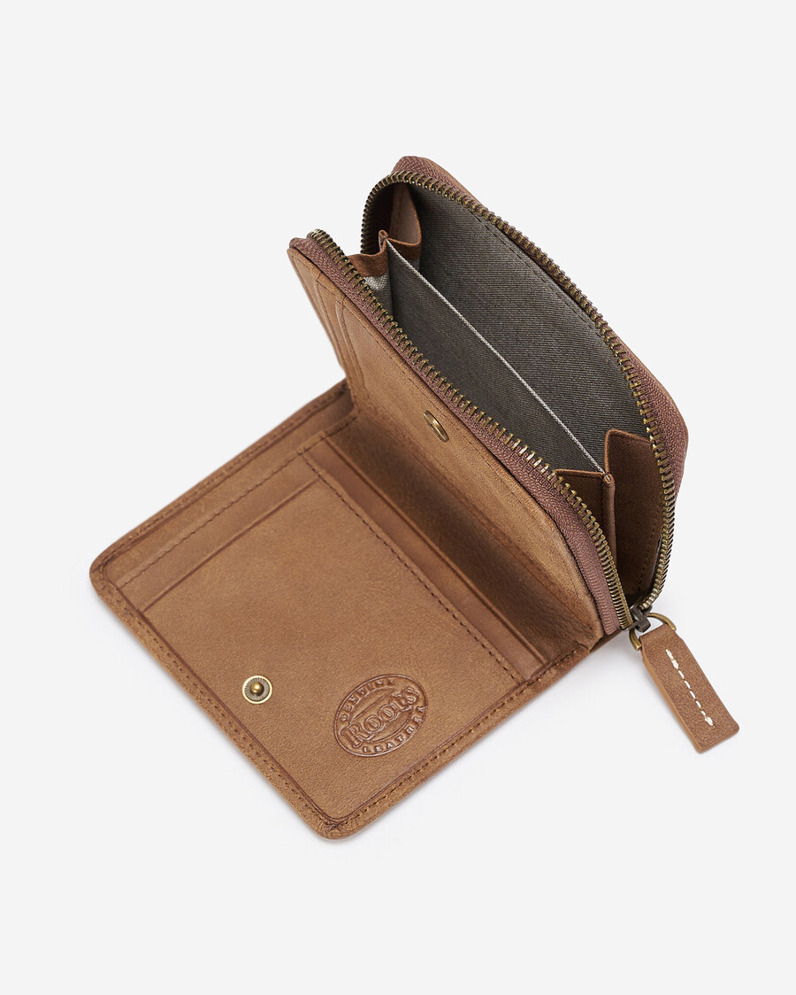 clutch pequeño con cremallera tribe