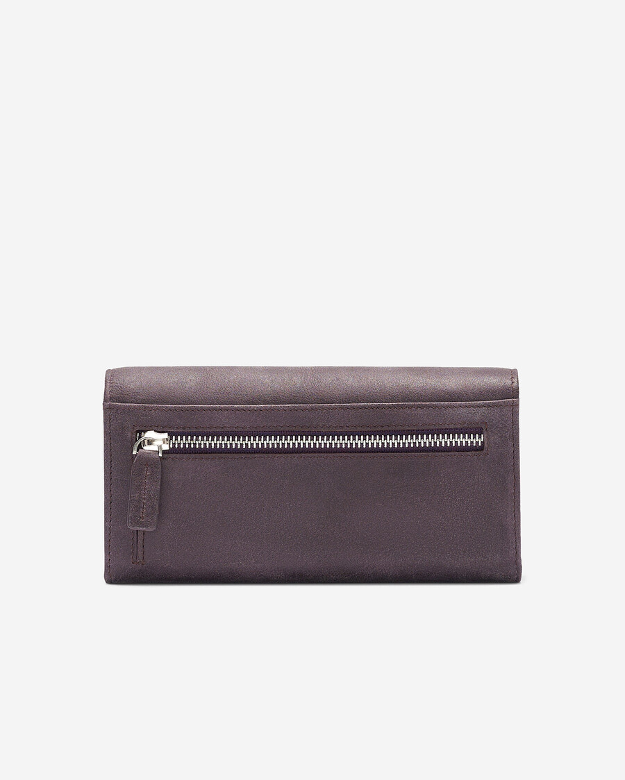 cartera de mano grande con chequera tribe