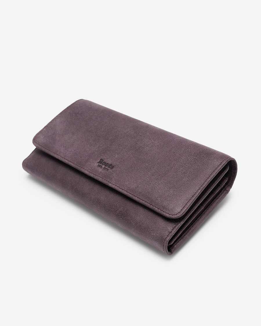 cartera de mano grande con chequera tribe