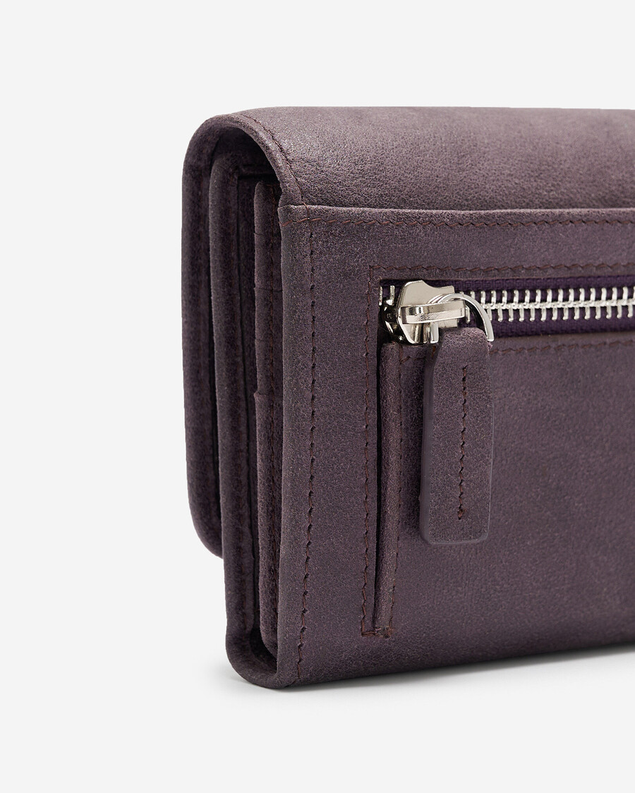 cartera de mano grande con chequera tribe