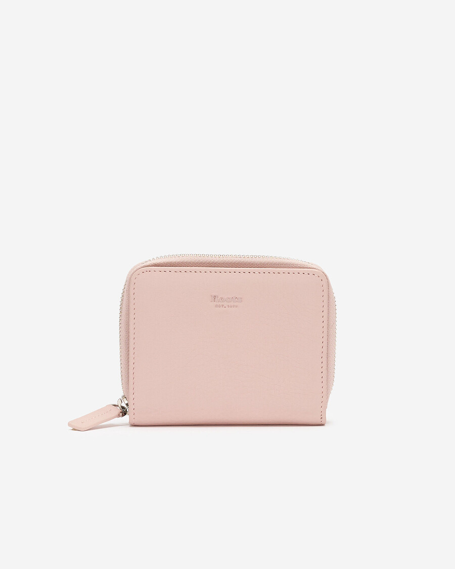 clutch pequeño con cremallera alrededor cloud